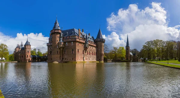 De Haar castello vicino a Utrecht - Paesi Bassi — Foto Stock