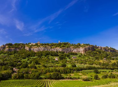 İtalya 'daki Orvieto Ortaçağ kasabası - mimari geçmişi