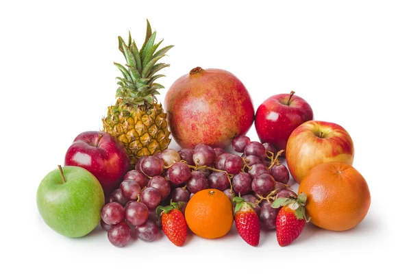 배경에 과일들 — 스톡 사진