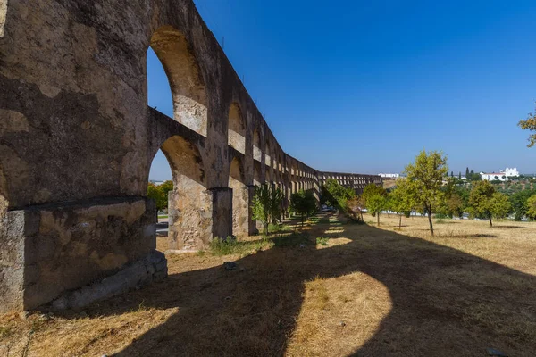 Stary Akwedukt Elvas Portugalia — Zdjęcie stockowe
