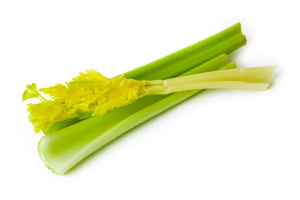 Légumes Frais Bâtonnets Céleri Isolés Sur Fond Blanc — Photo