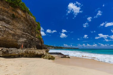 Bali Endonezya 'daki Rüya Diyarı Sahili - doğal tatil geçmişi