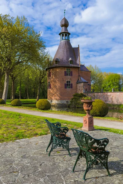 Ooidonk Castle Belgium Architecture Background — Stock Photo, Image