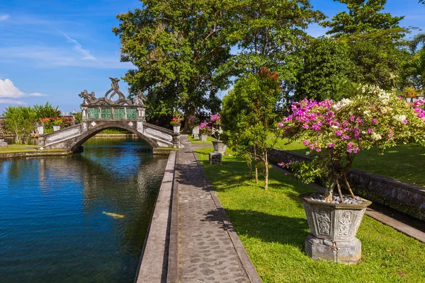 Water Palace Tirta Ganga Bali Island Indonésie Voyage Architecture Fond — Photo