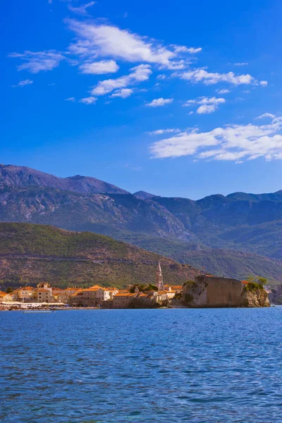 Budva Karadağ Eski Kenti Mimari Seyahat Geçmişi — Stok fotoğraf