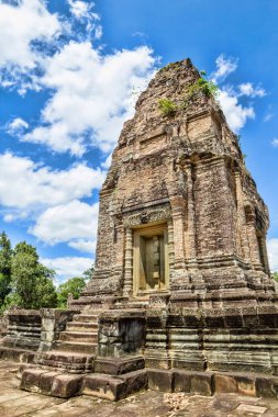 Doğu Mebon Tapınağı Angkor, Cambodi, antik taş yapı