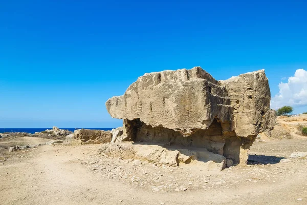 Vestiges anciens dans les tombes des rois lieu archéologique — Photo