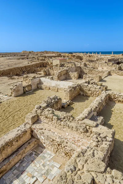 Paphos archeologisch parklandschap in zonnige dag, Cyprus. — Stockfoto