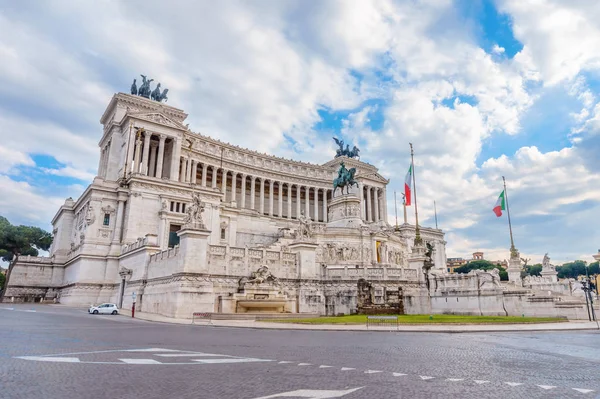 Altare della Patria monumento a Roma — Foto Stock