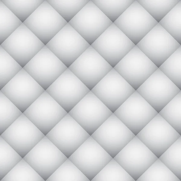 Vit diamant mönster mjuk vägg vektor textur. — Stock vektor