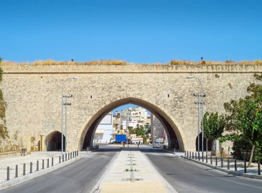 Kandiye eski şehir Venedik sur duvar Bethlehem kapısı
