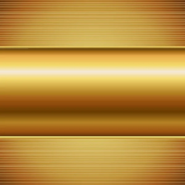 Fondo de vector de placa brillante oro con espacio de copia . — Archivo Imágenes Vectoriales