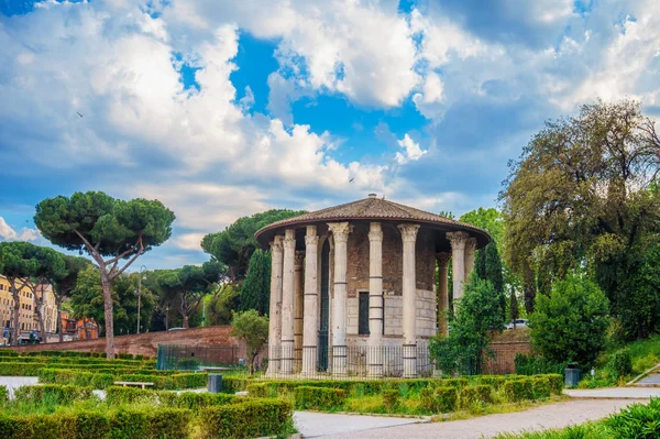 Tempel av hercules victor i Rom — Stockfoto