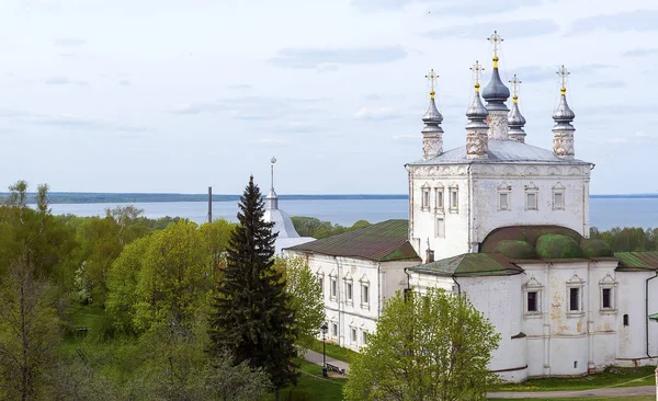 Mănăstirea Goritsky despre ipoteza din Pereslavl Zalessky — Fotografie, imagine de stoc