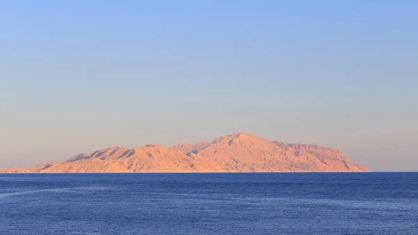 Mar Rojo e isla de Tirán — Foto de Stock