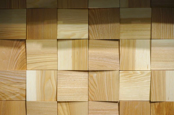 Wooden Squares Texture Background — Stock Photo, Image