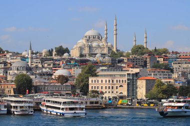 Süleyman Camii ve eski İstanbul kenti