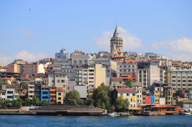 istanbul Galata Kulesi ve altın boynuz