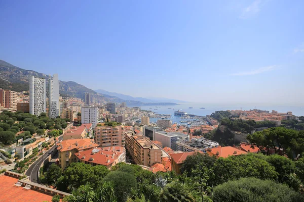 Общий Вид Княжества Монако — стоковое фото