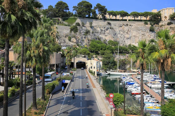 General View Road Monaco — Stock Photo, Image