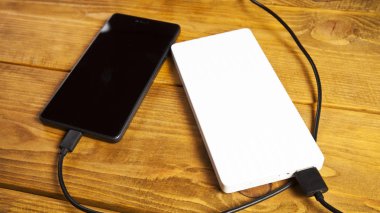 Güç banka ve smartphone