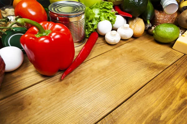 Conjunto de productos alimenticios —  Fotos de Stock