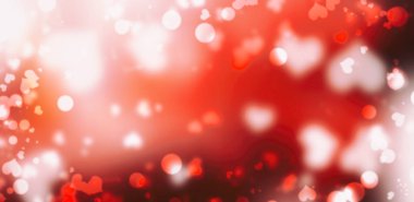 Sevimli kırmızı desen