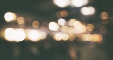 Bulanık ve renkli bokeh
