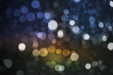 Parlak bokeh desen yaptı