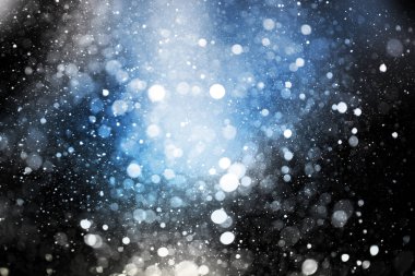 Parlak bokeh desen yaptı