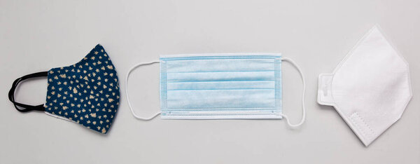 Три типа медицинских масок: самодельные, медицинские и респираторные
