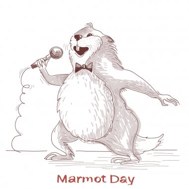 Dağ sıçanı şarkıcı ile mutlu dündü