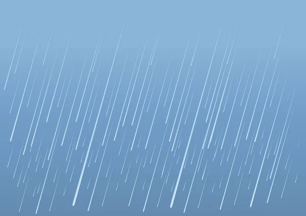 Gotas de lluvia de fondo.Imagen vectorial del día húmedo — Vector de stock