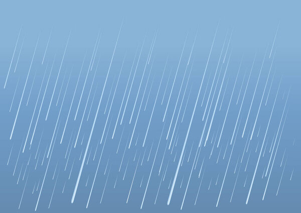 Rain drops background.Vector image of wet day