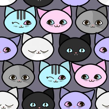Komik Kediler ile Seamless Modeli