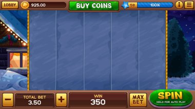 Noel arka plan yuvaları oyun için