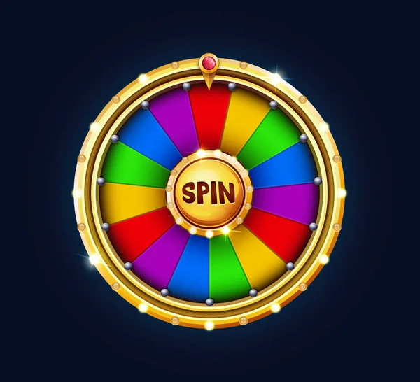 Bonus wheel of luck — Stock Vector