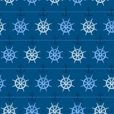 Deniz arka plan direksiyon simidi