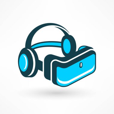 Sanal gerçeklik gözlük mavi