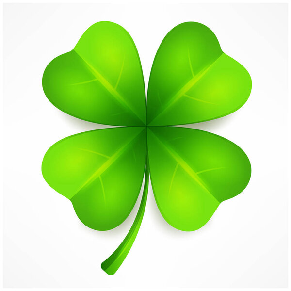 Lucky clover leaf