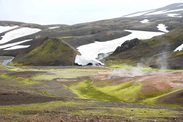 Berg i Island — Stockfoto