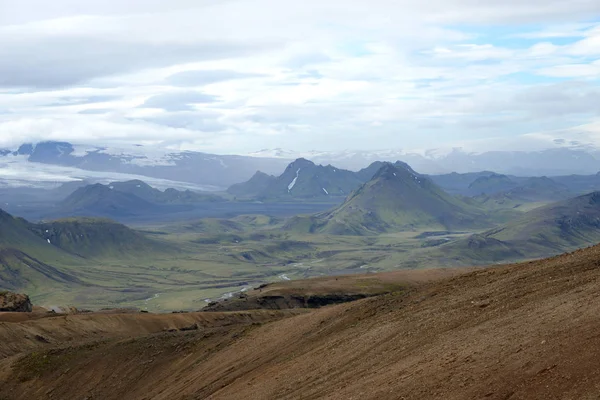 Montanhas na Islândia — Fotografia de Stock