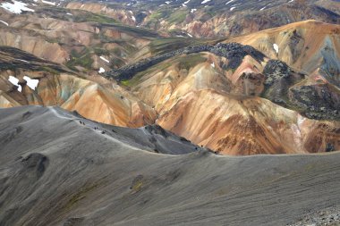 Landmannalaugar dağın Blahnukur