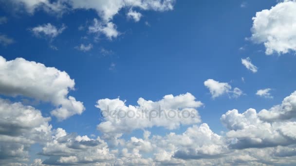 Timelapse of moving clouds — Stock Video