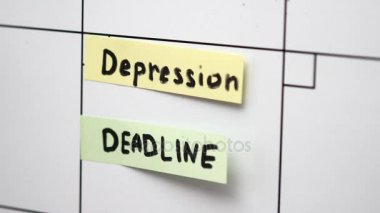 Planlama kurulu çıkartmaları. Zaman planlama. Motive edici yazıtlar