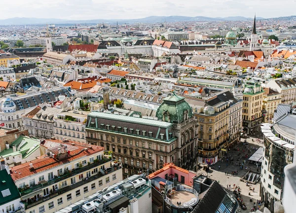 Вид з центру міста Відня — стокове фото