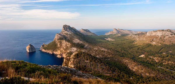 Panorama van Cape Formentor — Stockfoto