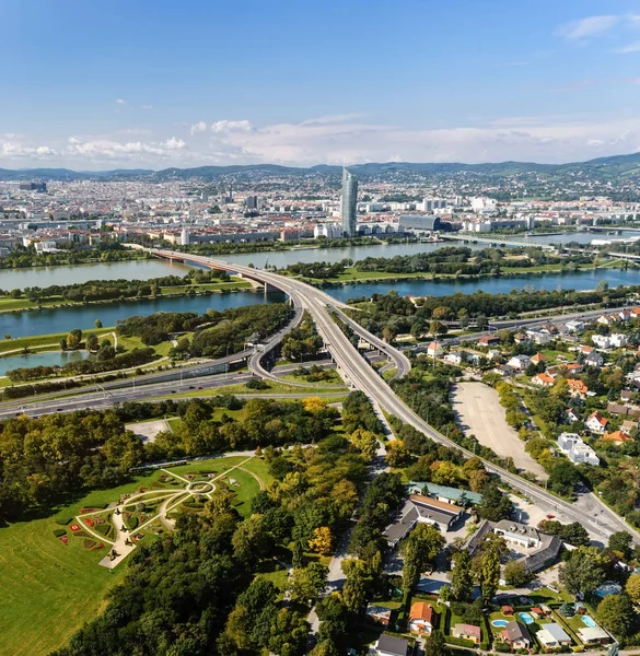 Widok na Wiedeń — Zdjęcie stockowe