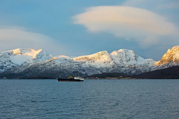 Norte de Noruega amanecer — Foto de Stock