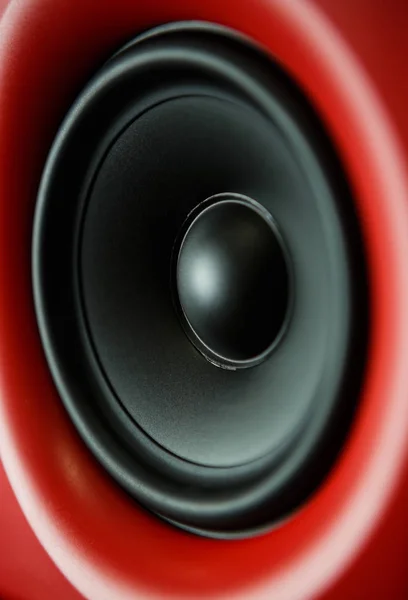 Sistema professionale di altoparlanti hi-fi per la registrazione musicale — Foto Stock